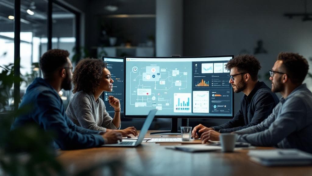 AgentOps Studio dashboard showing agent workflow monitoring and analytics